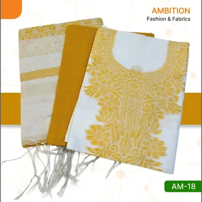 Soft, and skin-friendly  Cotton Ladies Three-Piece